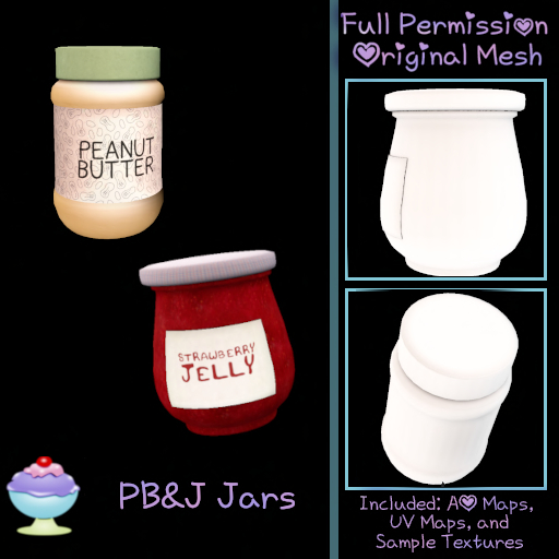 [Sherbert] Full Perm PB&J Jars (ADD)