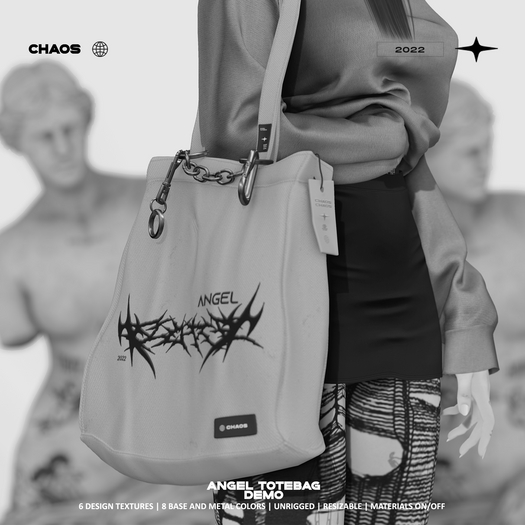 CHAOS. angel totebag_DEMO