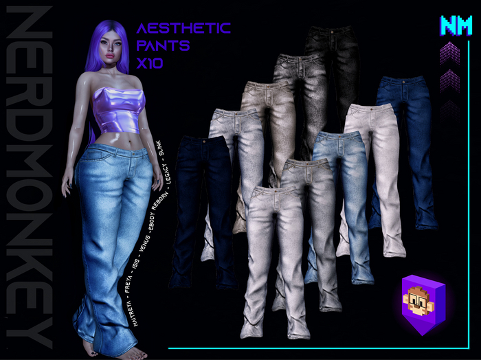 [N*Monkey] Aesthetic Pants