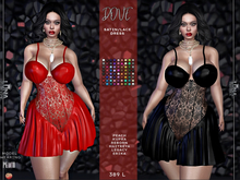 Dove corset Dress, Lace & Satin , 70 + coloes, .Luna Chelsea