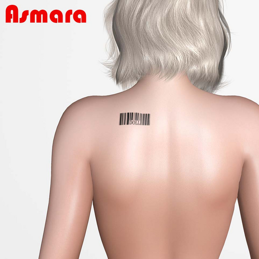 Tattoo : Barcode DOLL BOM