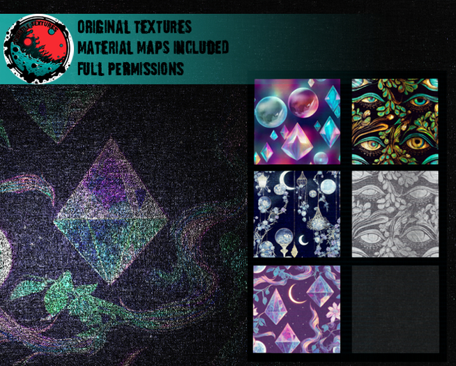 ::T:: Materials Texture: Glitter Magic Wallpaper (15% off)