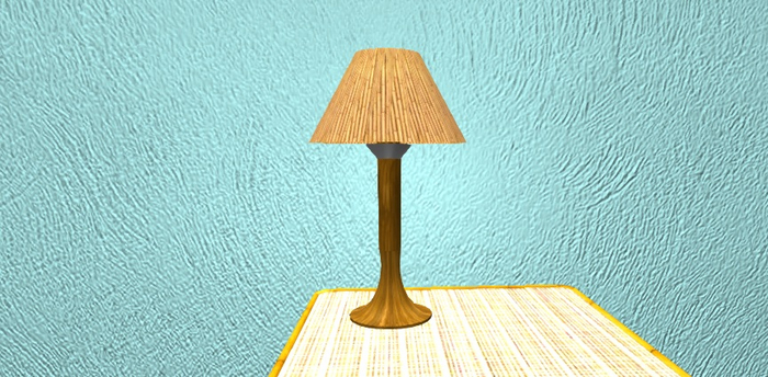 Lampara Tiki Mesh