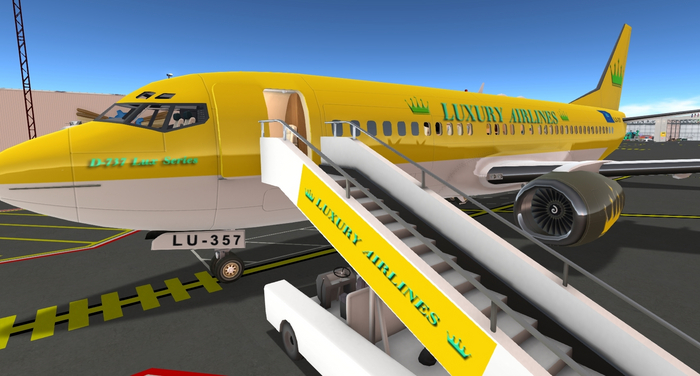 Paint D-737 Luxury Airlines (Box)