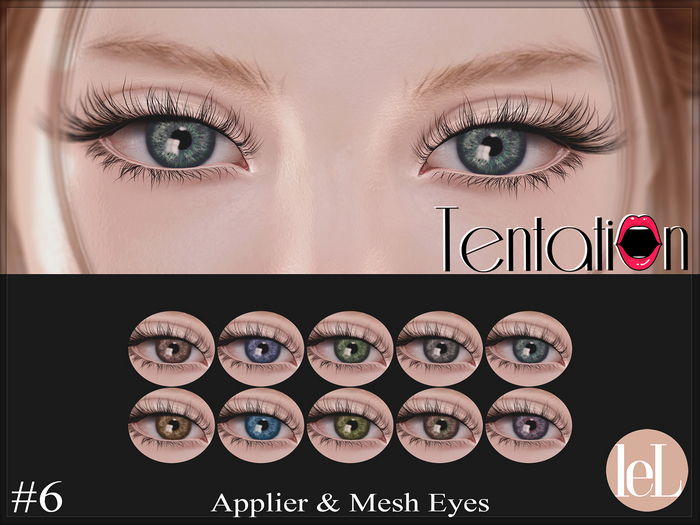 * TentatioN * EYES #6 - MESH EYES & EVO/EVO X (Unpacker)