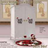 SANTA BABY - Zooby NEWBORN ONLY Closet (Boxed)