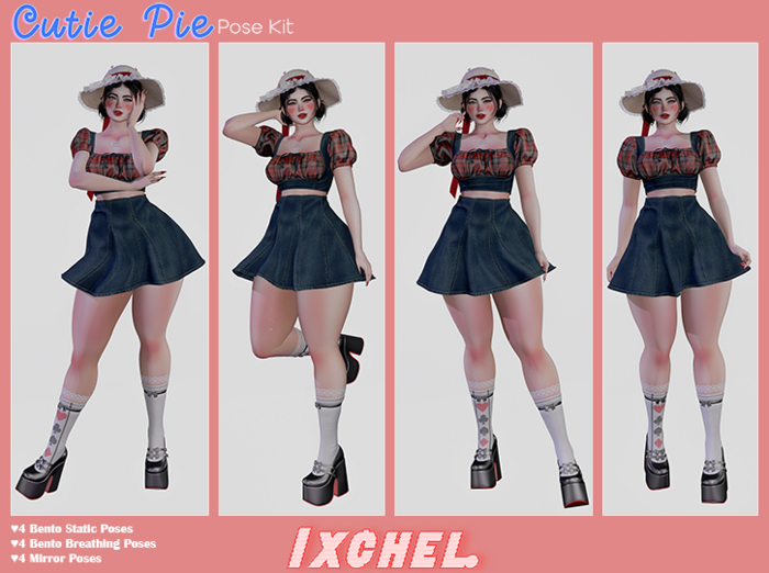 IXCHEL. - Cutie Pie Pose Kit