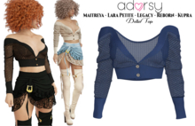 adorsy - Della Top Blue - Maitreya/Legacy-Nerido/Lara Petite/Kupra/Reborn-Juicy