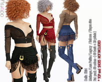 adorsy - Della Skirt Fatpack - Maitreya/Legacy-Nerido/Lara Petite/Kupra/Reborn-Juicy