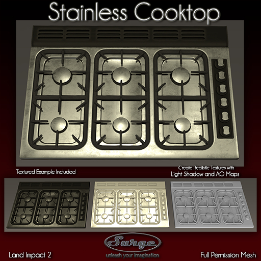 Stainless Cooktop - Full Permission for Builders