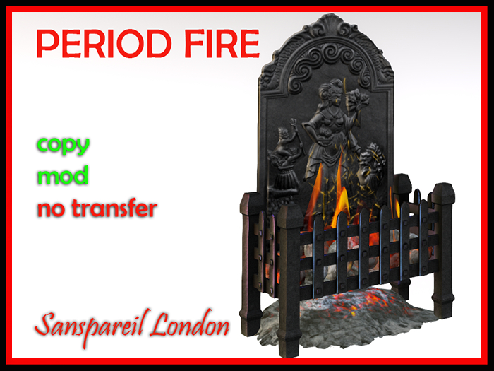Period Fireplace Grey Marble - no chimney MPv2
