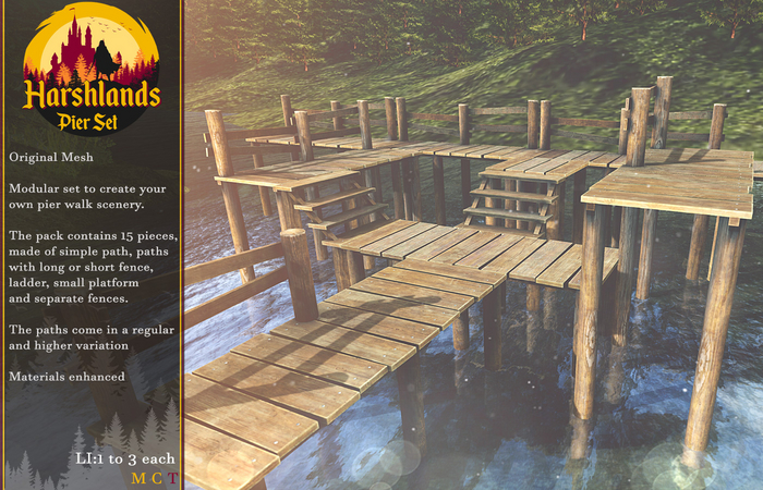 [Harshlands] Pier Set