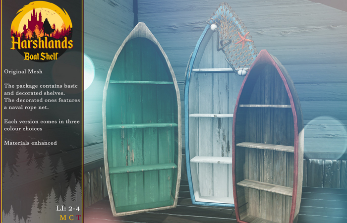 [Harshlands] Boat Shelf 