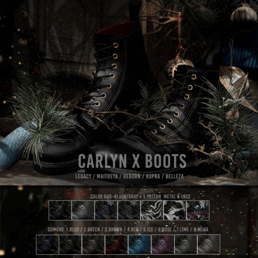 9. Savin. - Carlyn x Boots - (Kupra) - RARE