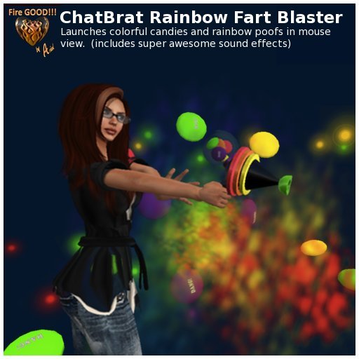 Fire GOOD!!! Rainbow Fart Blaster
