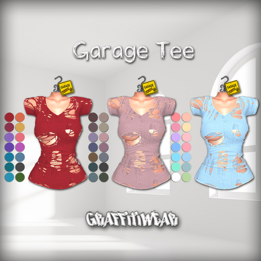 Graffitiwear Garage Tee Fatpack