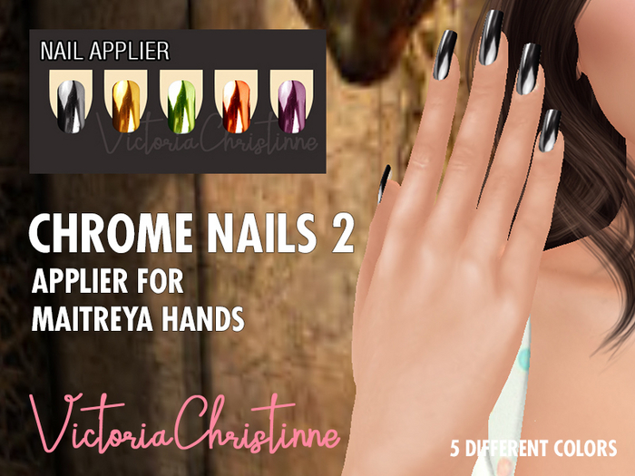 VIC Box Nails Maitreya Applier Chrome 2