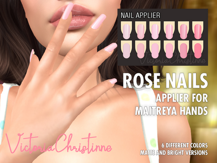 VIC Nails Maitreya Applier Rose