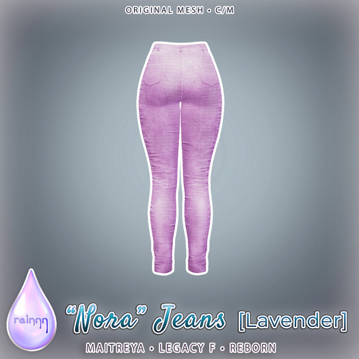 rainnn - Nora Jeans [Lavender]