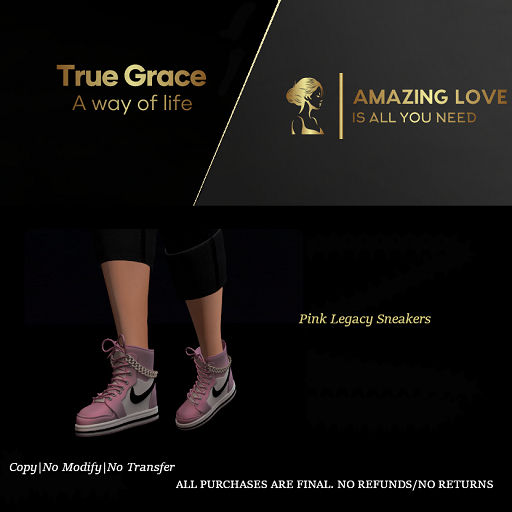 Pink legacy sneakers