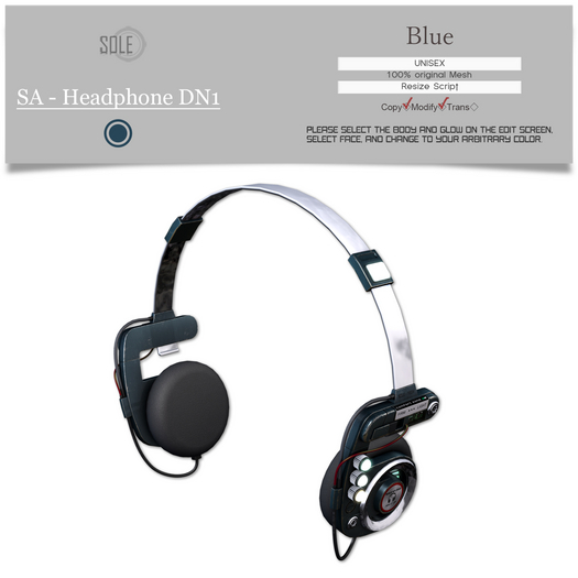 :::SOLE::: SA - Headphone DN1 (Blue)