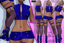 **JESSICA MONHAR ROYAL BIKER STYLE COMPLET OUTFIT**