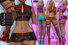 **JESSICA MONHAR FATPACK BIKER STYLE COMPLET OUTFIT**