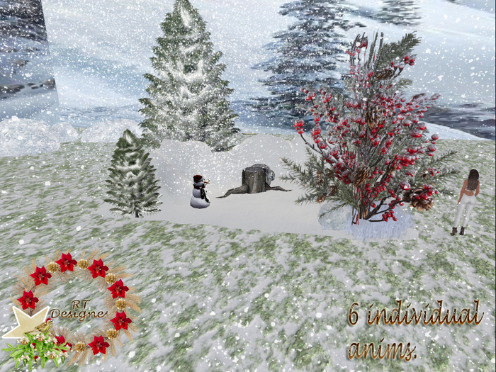 Second Life Scenes Second Life Marketplace - RT WINTER SCENE