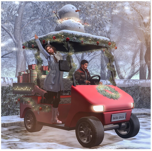 2. Sese - Winter Buggy - Snowman RARE