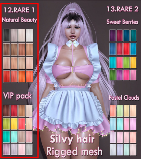 12. Limerence-Silvy hair-Naturals&VIP RARE