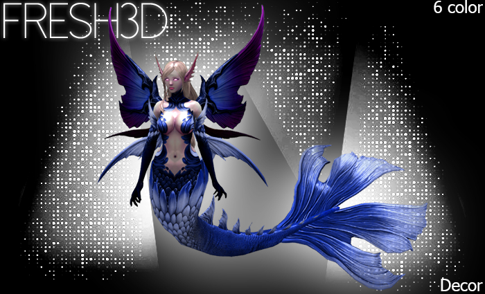 FRESH3D Elf Mermaid