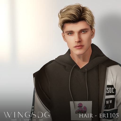 WINGS-HAIR-ER1105 Red (Pack)