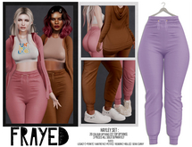 Frayed - Hayley Pants - Lilac