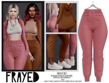 Frayed - Hayley Pants - Rose