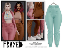 Frayed - Hayley Pants - Mint