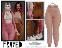 Frayed - Hayley Pants - Nude