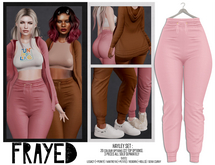 Frayed - Hayley Pants - Pink