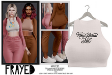 Frayed - Hayley Top - No [White]