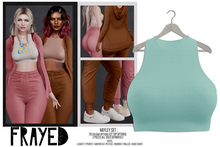 Frayed - Hayley Top - Mint