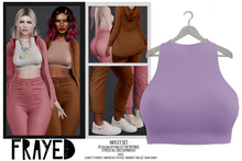 Frayed - Hayley Top - Lilac