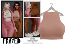 Frayed - Hayley Top - Nude