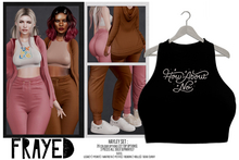 Frayed - Hayley Top - No [Black]