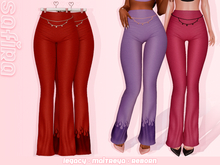 .Safira. Babe Pant Red