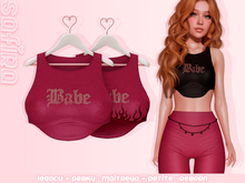 .Safira. Babe Top Berry