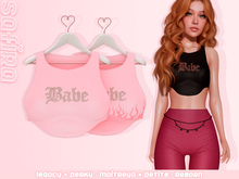 .Safira. Babe Top Blush