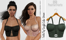 India Top Green - Maitreya, Lara Petite, Kupra Original, Legacy, Nerido, Reborn, Juicy - FashionNatic