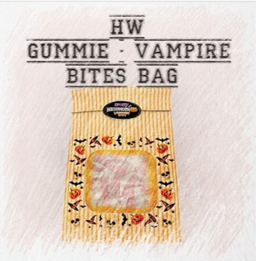DFS HW Gummie - Vampire Bites Bag * ITEM RARE