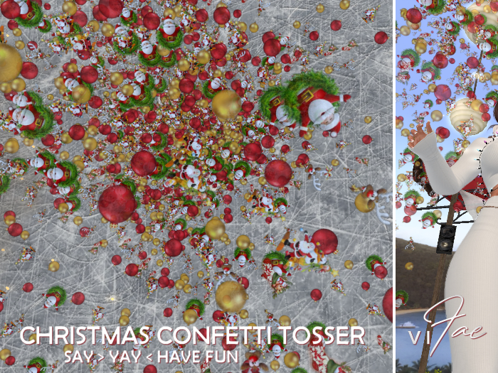 VI. Christmas Confetti Tosser