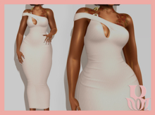 Rosary. Angie . Dress Ivory