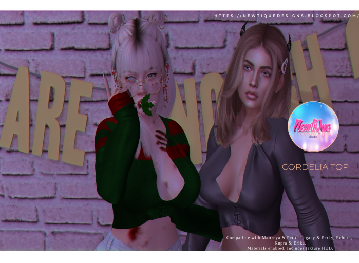 NewtiQue Cordelia Top FATPACK